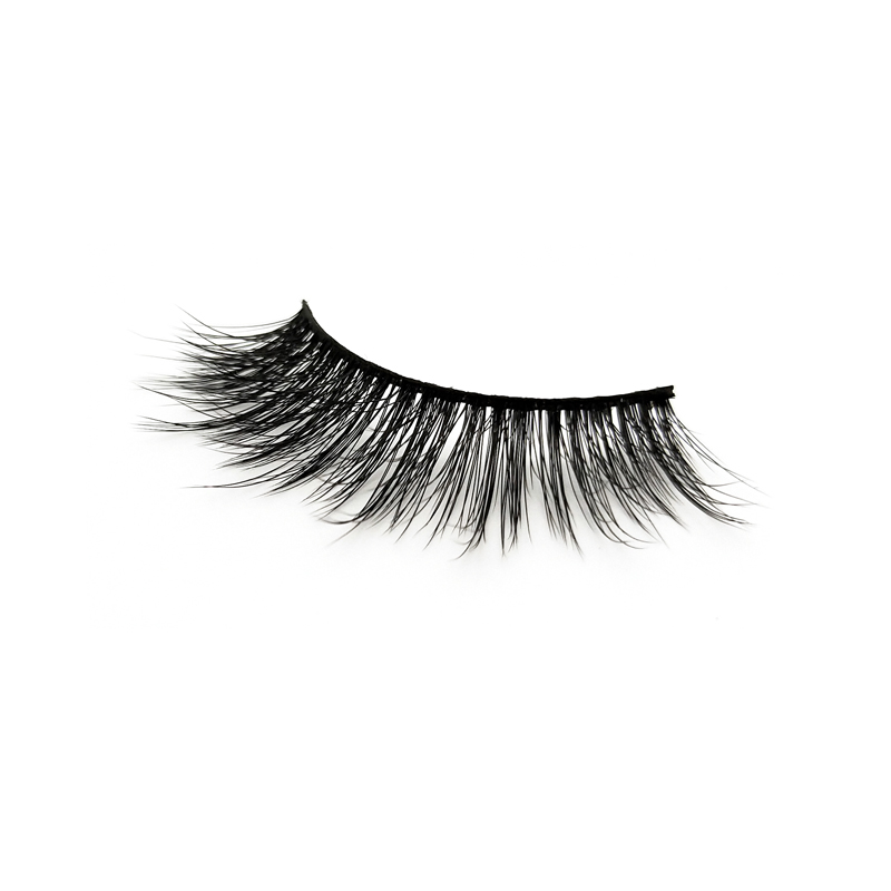 Reusable Synthetic Fiber Material eyelash 100% Handmade  JH24